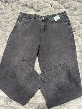 wild fable Gray Fleece-Lined Denim Jacket